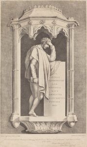 Monument til Nicolai Wanostrocht af Augustine Aglio after John Flaxman