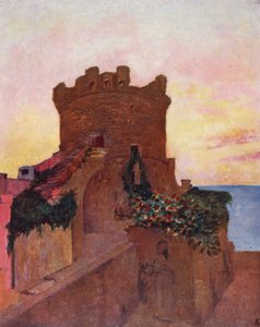 Torrione, Forio, Ischia (farvelitografi)