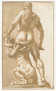 Hercules dræber Hydraen af ​​Lerna