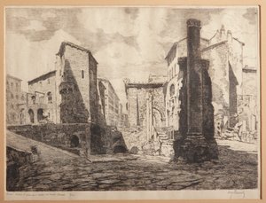 Rom, Porticus of Octaviae og ruinerne af Marcellus
