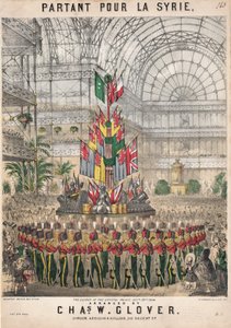 Afrejse til Syrien. Crystal Palace, 28. oktober 1854