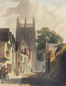 Magpie Lane, Oxford, illustration fra 