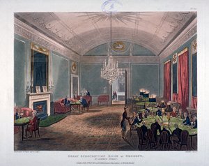 The Great Subscription Room, interiør af Brooks