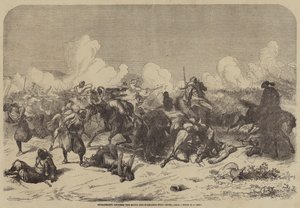 Forlovelse mellem maurerne og spanierne nær Ceuta af Augustus J. Beck