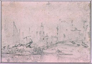Undersøgelser af komposition (tegning) af Augustus Wall Callcott