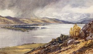 Loch Maree (farvelitografi) af Augustus Watford Weedon