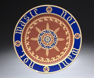 Brødtallerken, c.1850 af Augustus Welby Northmore Pugin