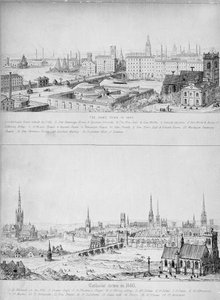 Katolsk by i 1440 og samme by i 1840