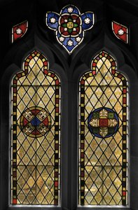 Klostervindue, 1846 (farvet glas) af Augustus Welby Northmore Pugin