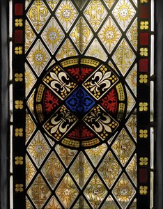 Klostervindue, detalje, 1846 (farvet glas) af Augustus Welby Northmore Pugin