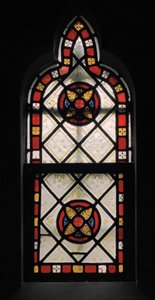 Confessional Window in the Lady Chapel, 1849 (farvet glas)