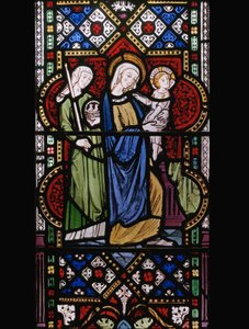 Præsentation i templet, 1850 (farvet glas)