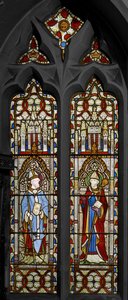 St. Boniface and St. Swithin, 1852 (farvet glas) af Augustus Welby Northmore Pugin