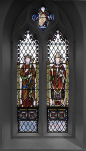 St. Edward og St. Gregory, 1848 (farvet glas) af Augustus Welby Northmore Pugin