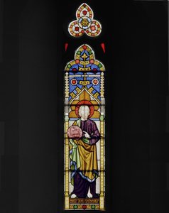 St. Johannes Døberen, 1847 (farvet glas)