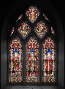St. Osmund og St. Thomas, 1848 (farvet glas) af Augustus Welby Northmore Pugin
