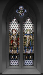 Thomas og Gulielmus, 1848 (glasmaleri) af Augustus Welby Northmore Pugin