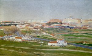 Engen ved San Isidro - Aureliano de Beruete