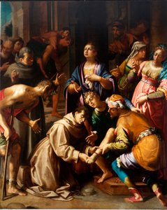 Mirakel af Sankt Antonius af Padova af Aurelio Lomi