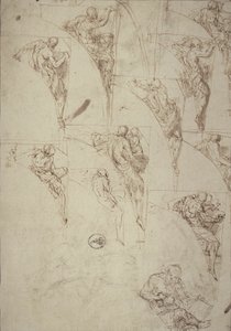 Studier for Profeter i Spandrels