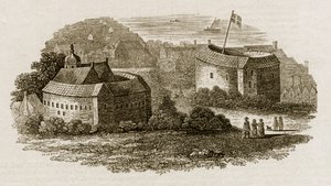 Bear Garden and Globe Theatre, Southwark, London, c1600 c1815 af Austin