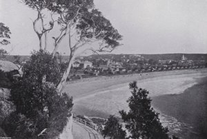 Sydney, NSW: Manly Beach (s/h-billede) af Australian Photographer