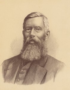 Christopher Newton, Esquire (farvelitografi) af Australian School