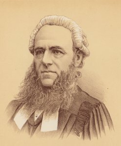 Hans ærede dommer Foster (farvelitografi) af Australian School