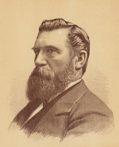 James Rutherford, Esquire (farvelitografi) af Australian School