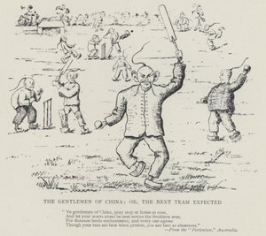 The Gentlemen of China, eller det næste hold forventet (litho)