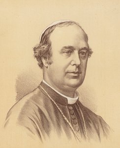 Den højærværdige Roger Bede Vaughan, ærkebiskop af Sydney (farvelitografi) af Australian School