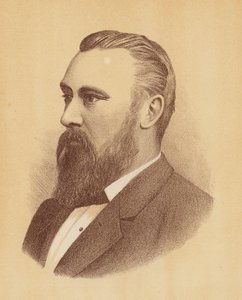 William John Lyne (farvelitografi) af Australian School