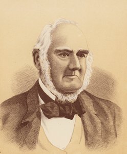 William Pitt Faithfull, Esquire (farvelitografi) af Australian School
