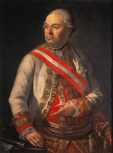 Grev Andreas Hadik von Futak (1710-90), kommandør for den østrigske hær i felttoget mod Tyrkiet i 1789 af Austrian School