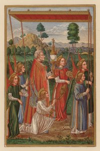 Corpus Christi D N J Chr (chromolith) af Austrian School