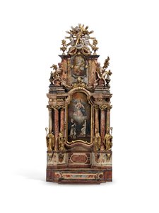 Model af højalteret i St. Peter