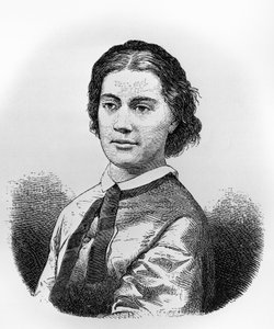 Portræt af Alexandrine Tinné, illustration fra 