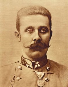 Portræt af ærkehertug Franz Ferdinand c.1893