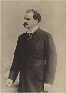 Portræt af Eduard Strauss af Austrian School