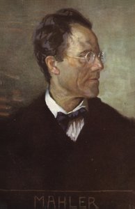 Portræt af Gustav Mahler af Austrian School