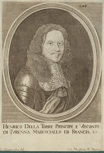 Portræt af Henri de la Tour dAuvergne, Viscount of Turenne af Austrian School