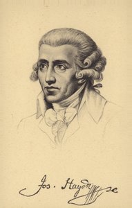 Portræt af Joseph Haydn af Austrian School