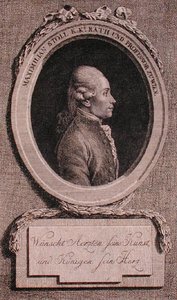 Portræt af Maximilian Stoll (1742-87) (gravering) af Austrian School