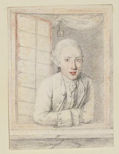 Portræt af Prins Albert Casimir August von Sachsen-Teschen, grundlæggeren af ​​Albertina af Austrian School