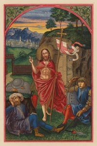 Resurrection D N J Chr (chromolith) af Austrian School