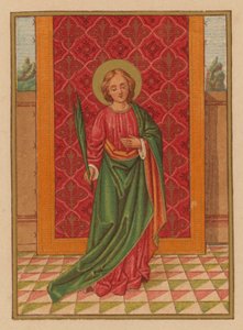 S Lucia (chromolitho) af Austrian School
