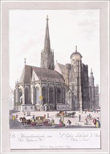 Stefansdomen i Wien af Austrian School