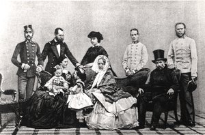 Den østrigske kejserfamilie, 1860 af Austrian School