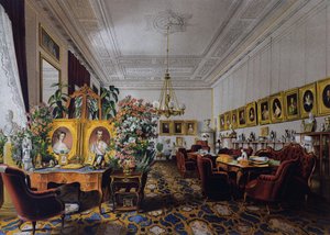 Ærkehertuginde Sophias sal i Hofburg i Wien, ca 1854, Østrig af Austrian School