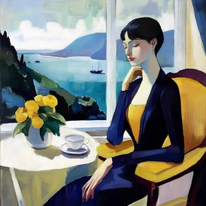 Elegant havudsigt af Avanesova Elena